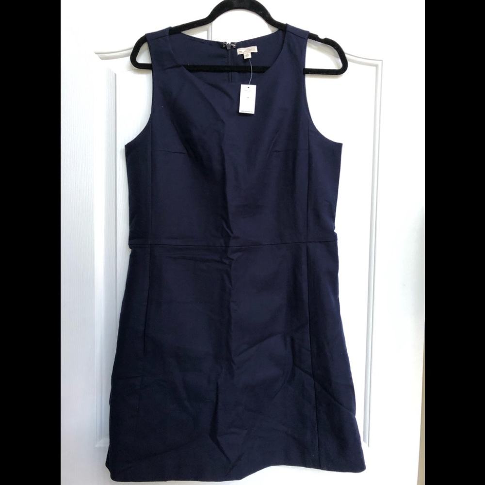 Gap Navy Shift Dress Size 10P NWT